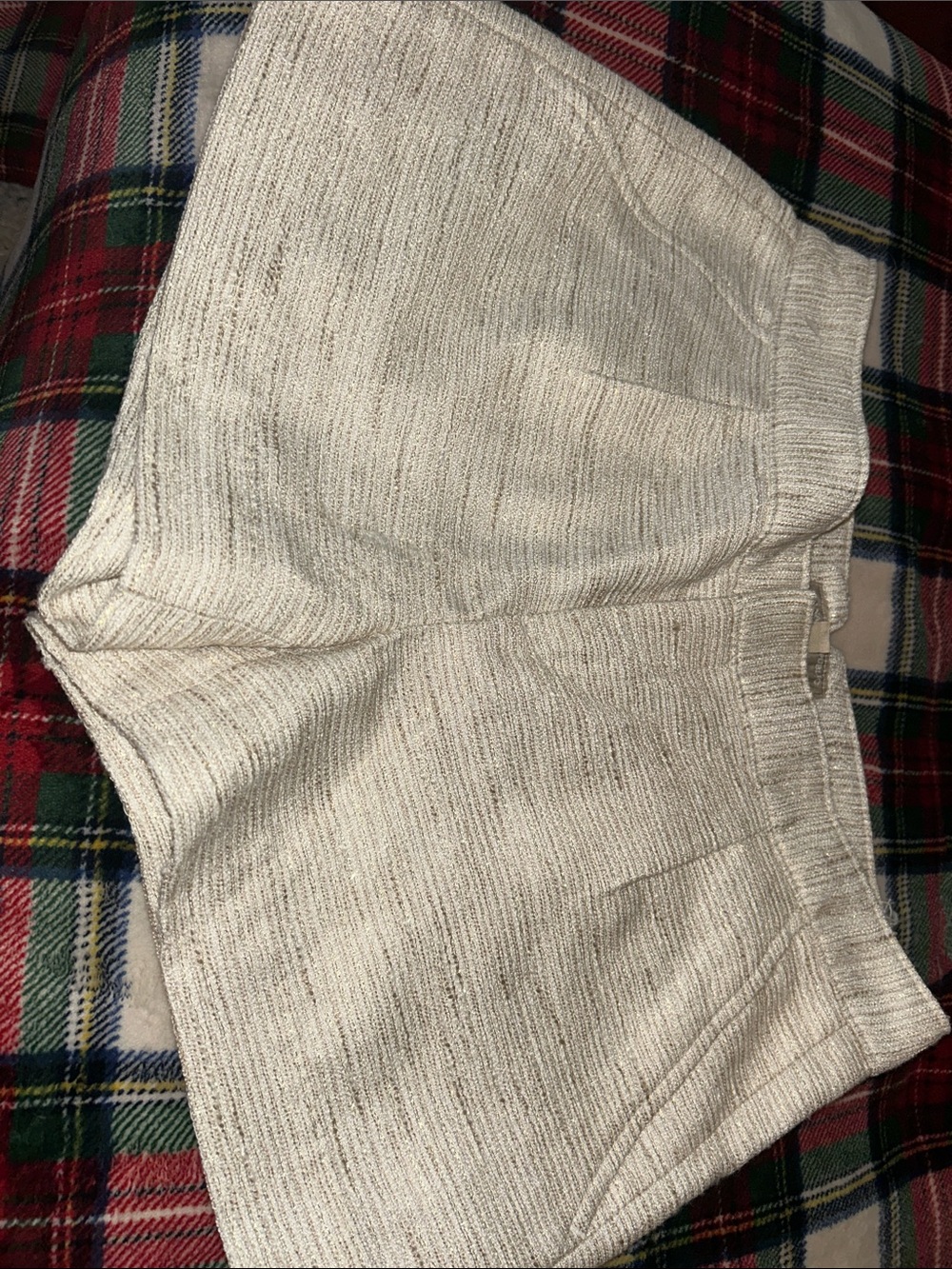 Banana Republic Cream Knit Shorts